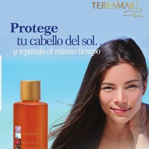 Oleo que proteje tu  Cabello del Sol